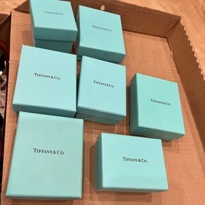Tiffany paper jewellery box for sale